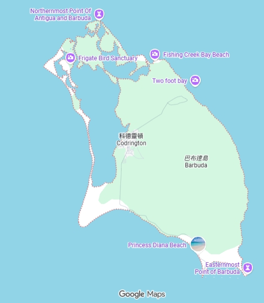 巴布達島Barbuda