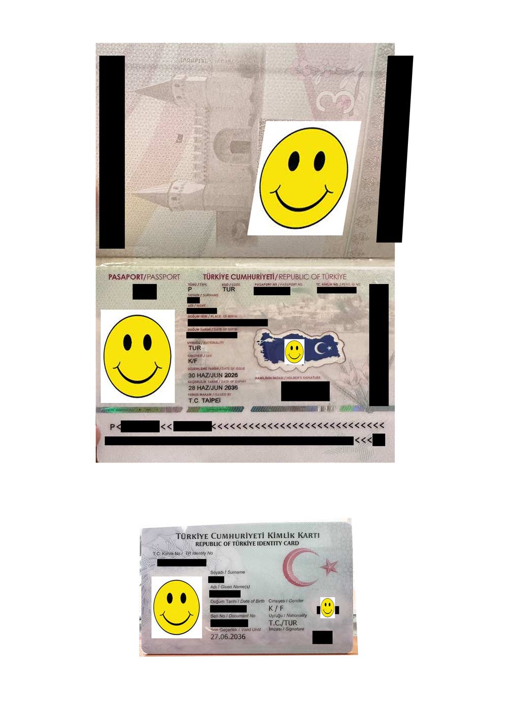 1p_Turkey_Passport_ID Card1